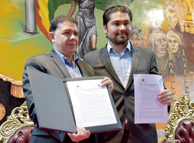 La Procuraduría y la Facultad de Derecho de la UMSA firman convenio de cooperación interinstitucional