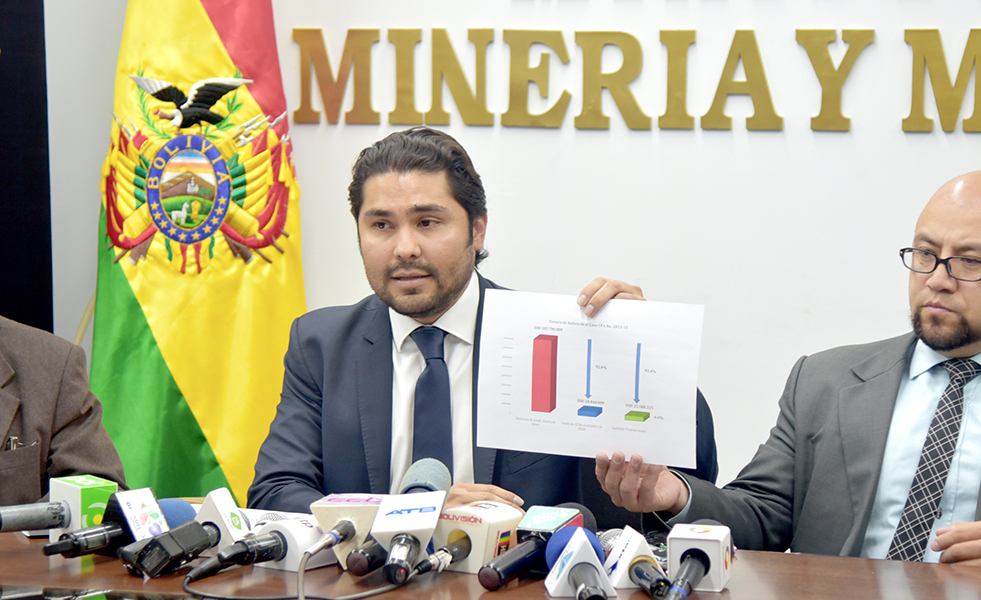 Procuraduría cierra de forma exitosa arbitraje internacional con SAS por la reversión del yacimiento minero de Mallku Khota