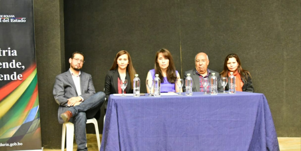La Procuraduría General del Estado la entrega del Reconocimiento Procuradurial “Dr. Rodolfo Joaquín Illanes Alvarado” en Tarija