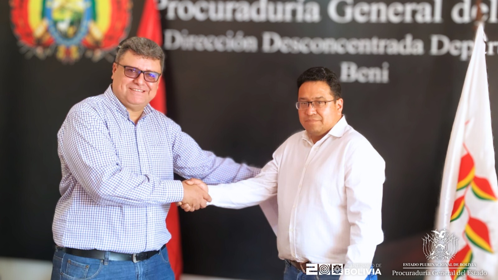 POSESIÓN DEL DIRECTOR DEPARTAMENTAL DE BENI DE LA PROCURADURÍA GENERAL DEL ESTADO