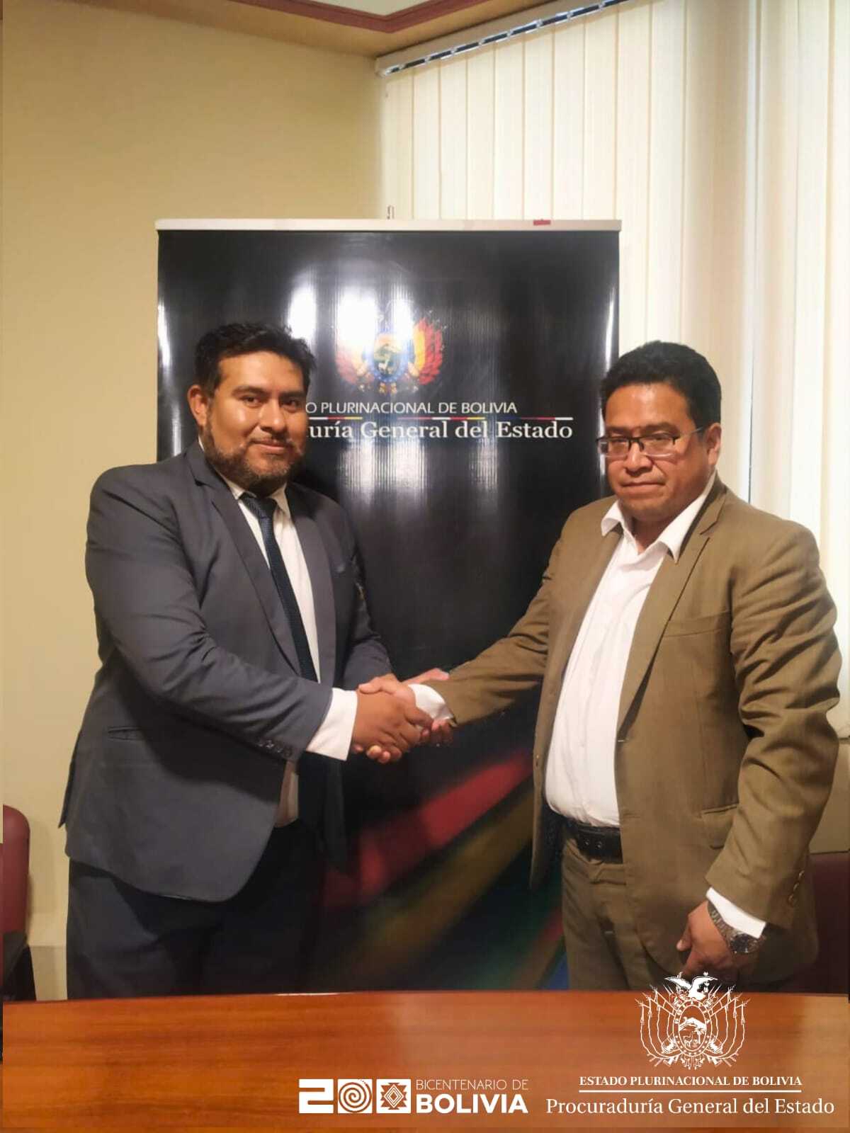 POSESIÓN DEL DIRECTOR DEPARTAMENTAL DE COCHABAMBA DE LA PROCURADURÍA GENERAL DEL ESTADO