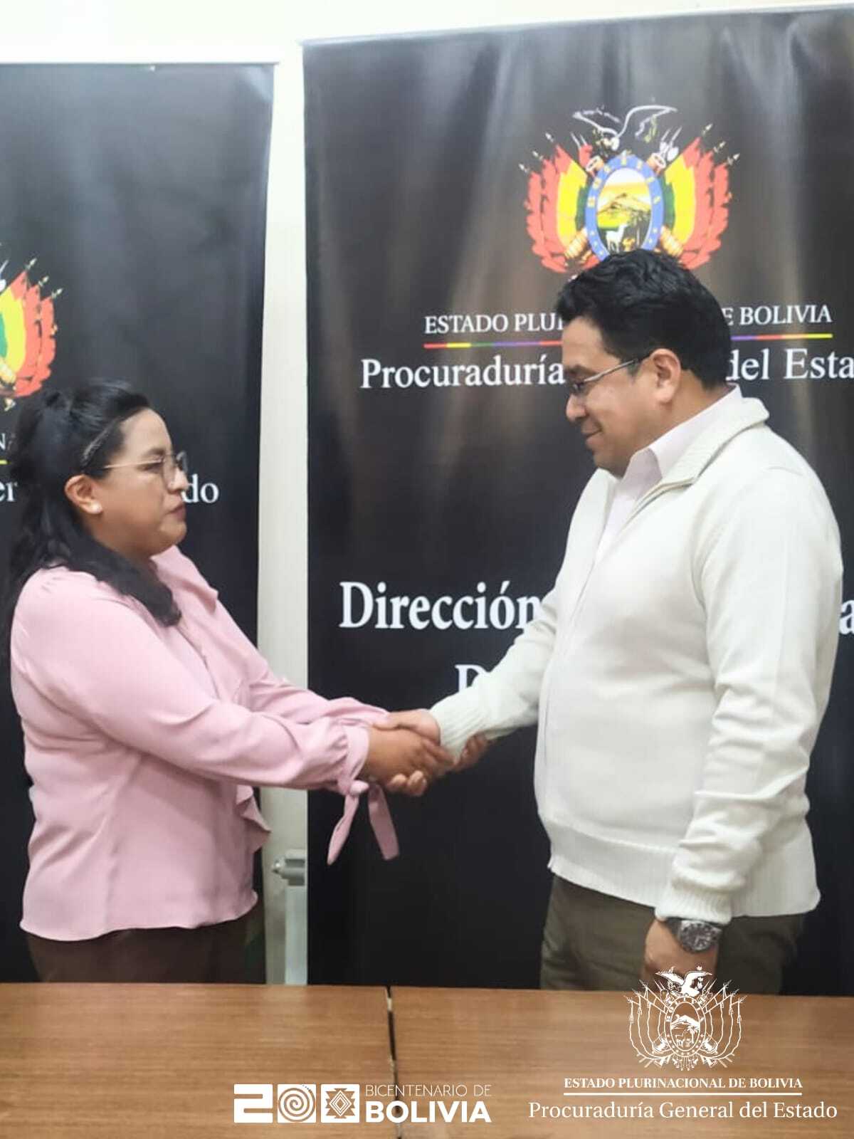 POSESIÓN DE LA DIRECTORA DEPARTAMENTAL DE POTOSÍ DE LA PROCURADURÍA GENERAL DEL ESTADO.
