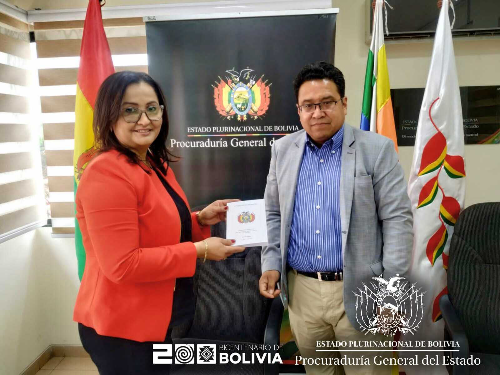 POSESIÓN DE LA DIRECTORA DEPARTAMENTAL DE SANTA CRUZ DE LA PROCURADURÍA GENERAL DEL ESTADO