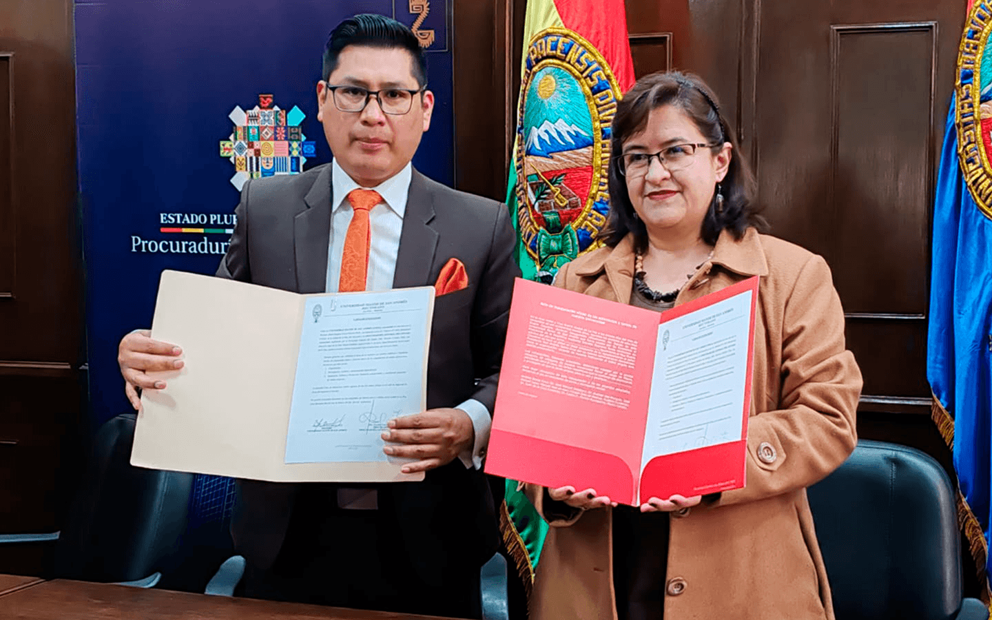 PROCURADURÍA GENERAL Y LA UMSA ACUERDAN COOPERACIÓN ACADÉMICA INTERINSTITUCIONAL EN DEFENSA DEL MEDIO AMBIENTE Y RECURSOS NATURALES