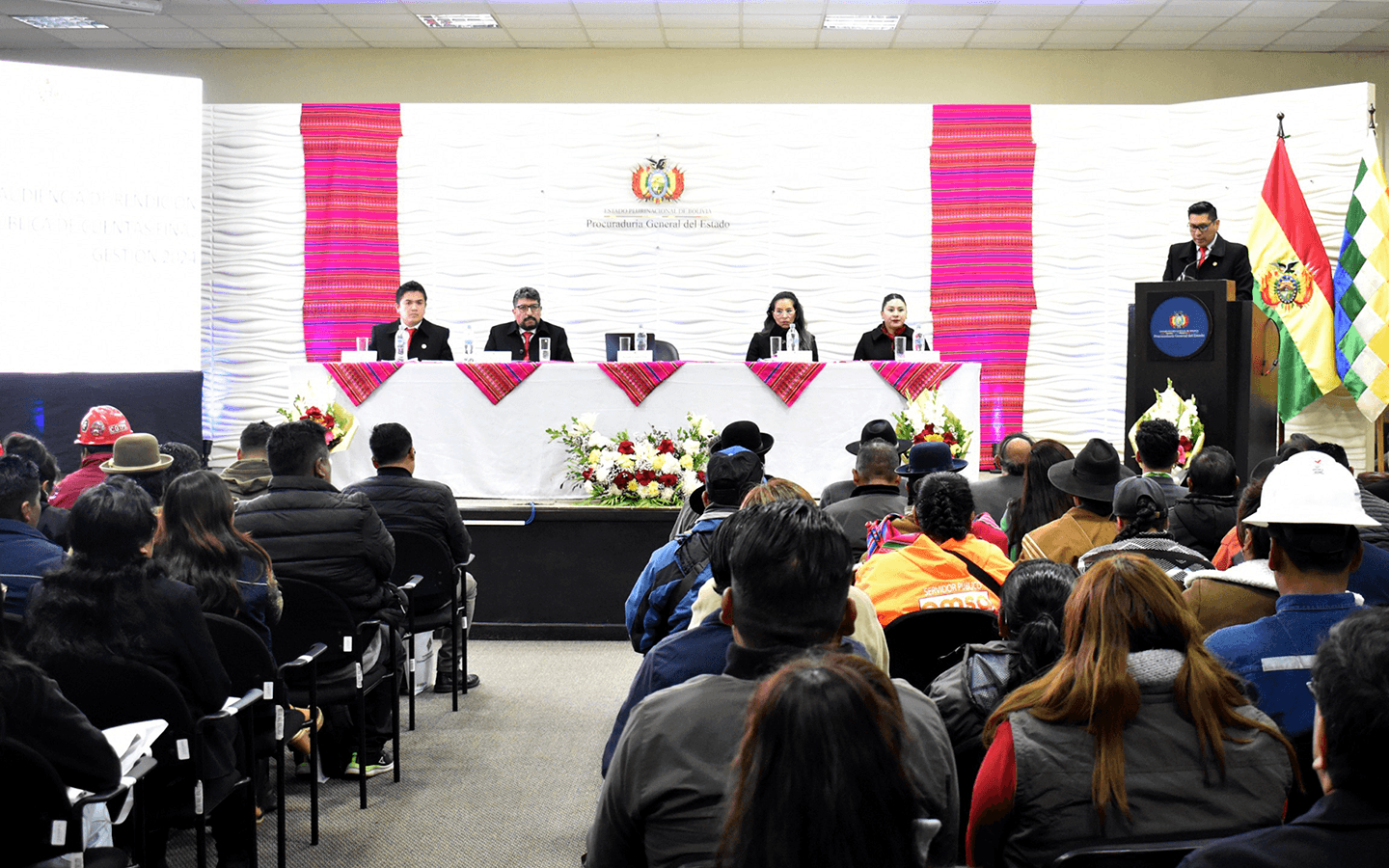 RENDICIÓN PÚBLICA DE CUENTAS FINAL GESTIÓN 2024: PROCURADOR GENERAL REAFIRMA SU COMPROMISO DE PRECAUTELAR LOS INTERESES DEL ESTADO