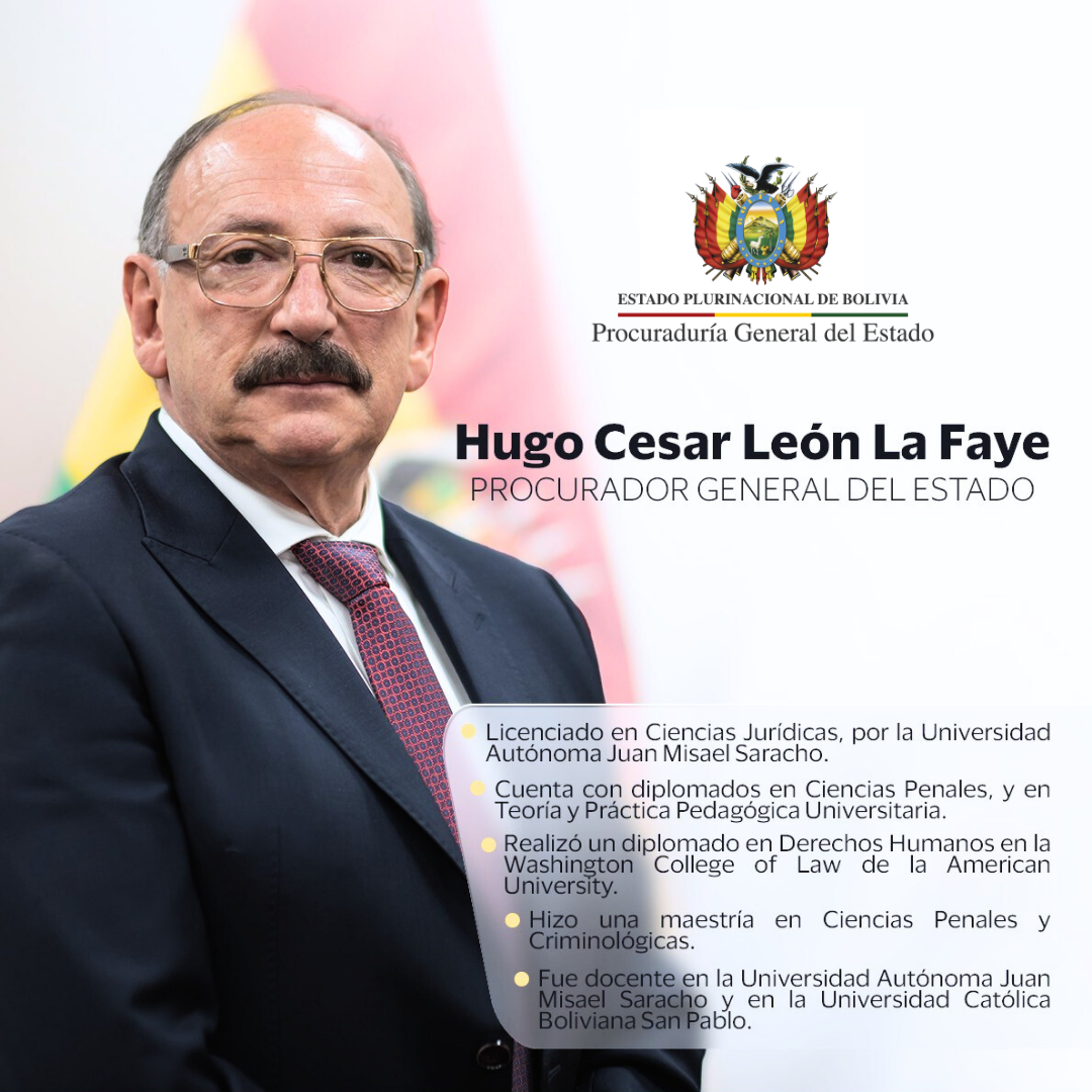 HUGO LEÓN LA FAYE TOMÓ POSESIÓN DEL DESPACHO DE LA PROCURADURÍA GENERAL DEL ESTADO